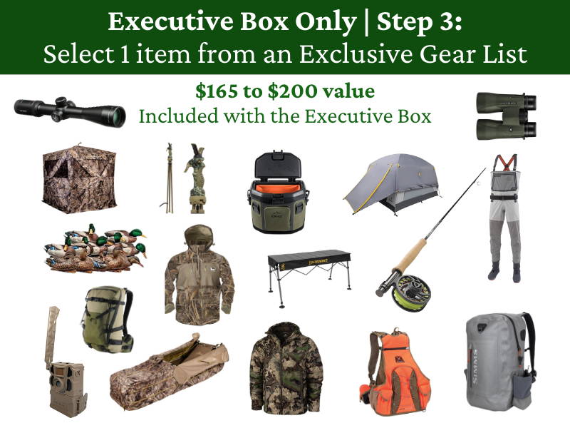 Hunting sales subscription box